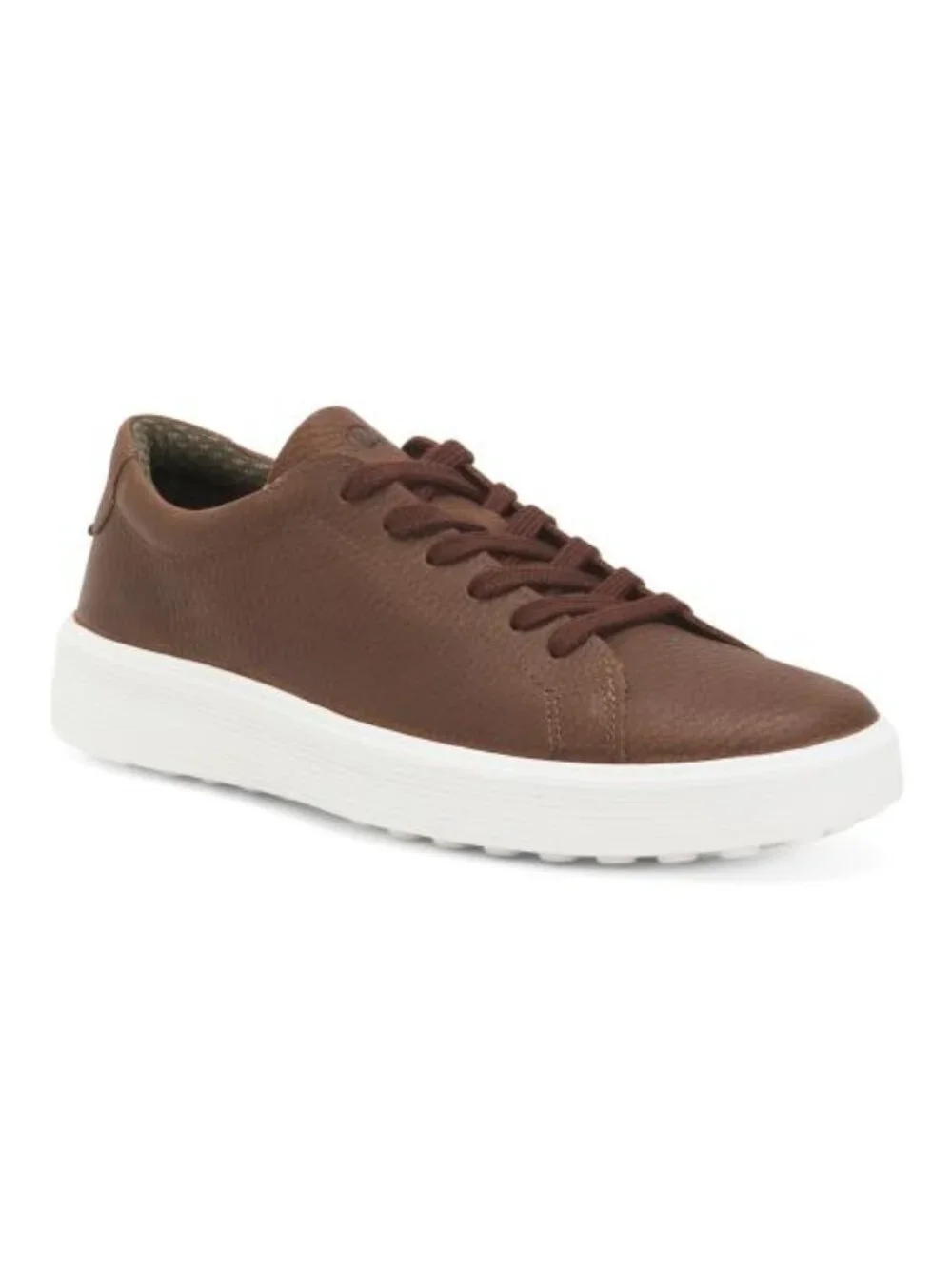 ECCO Leather Soft 60 Lace Up Sneakers